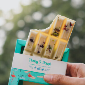 Cranberry Pistachio White Chocolate Bar